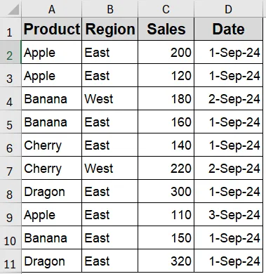 Set Up Criteria Range for Advanced Filter (AND / OR / Combined Logic)