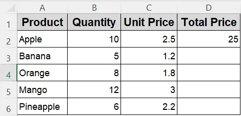 Solution 1: Expand the Destination Range to Include the Source Cell