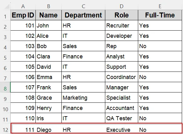 Build an Interactive UserForm for Multiple Inputs in a Row