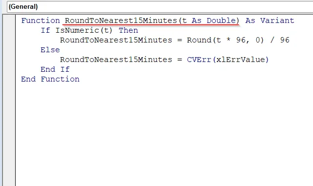 Inserting VBA Code to Round Time to Nearest 15 Minutes