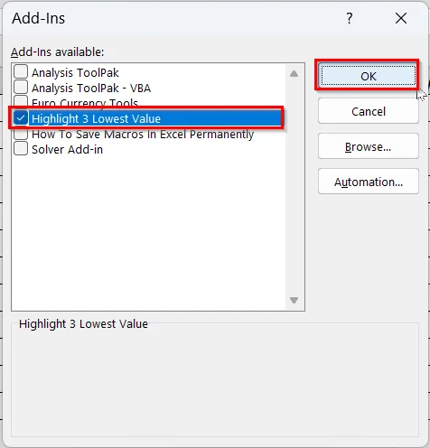 Save Macros Permanently As Excel Add-In (.xlam)