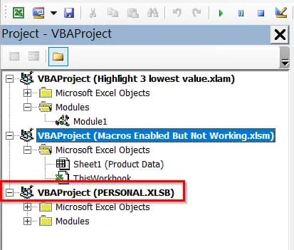 Disable Conflicting Add-ins or Personal Macro Workbook