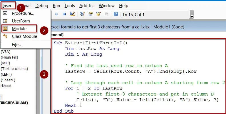 Automate Extraction with VBA Code