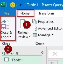 Make Use of Power Query to Extract Month