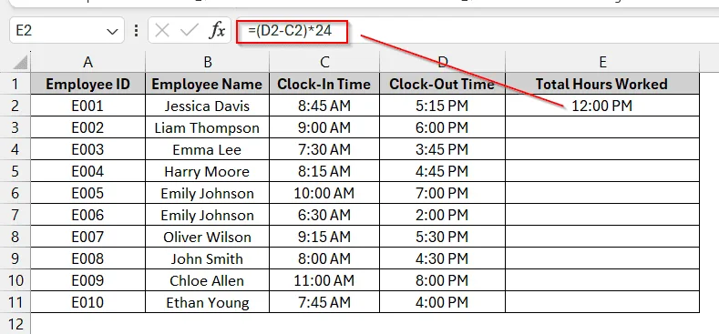 Calculating Time in Decimal