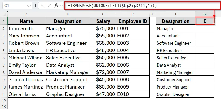 Using VLOOKUP with CHOOSE Function for More Than Three Multiple Criteria