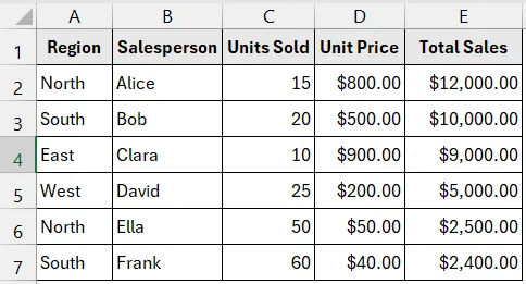 AutoFit Only Visible Rows and Columns