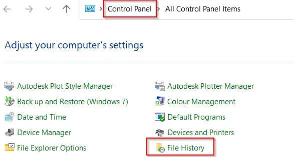 Restore a Previous Version Using OneDrive or Windows File History