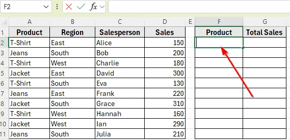 Apply SUMIF Function With a Combined Condition