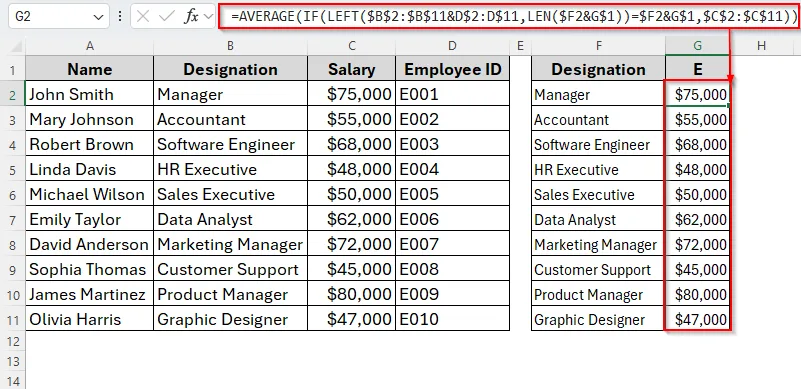 Using VLOOKUP with CHOOSE Function for More Than Three Multiple Criteria