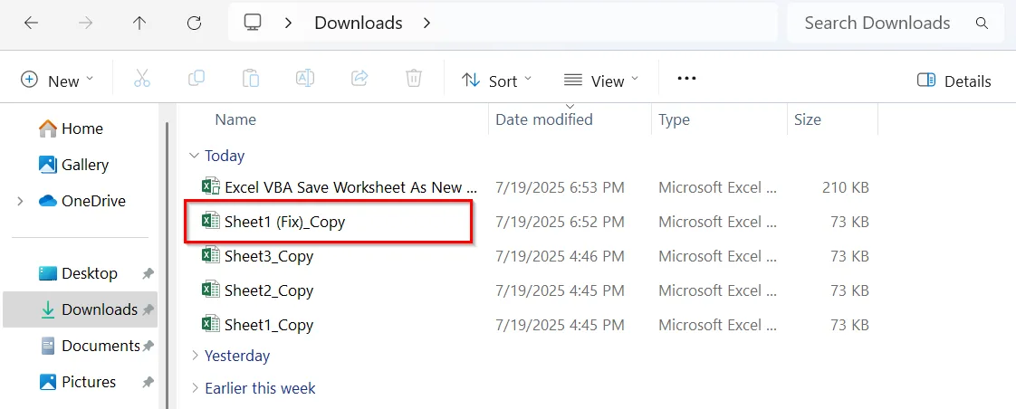 Save Only Worksheets with Specific Text/Word as Separate Files
