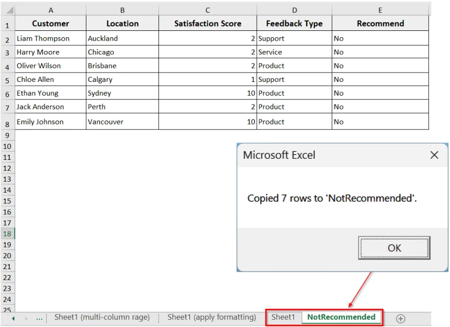 Examples of For Each Row in Range Statement in Excel VBA