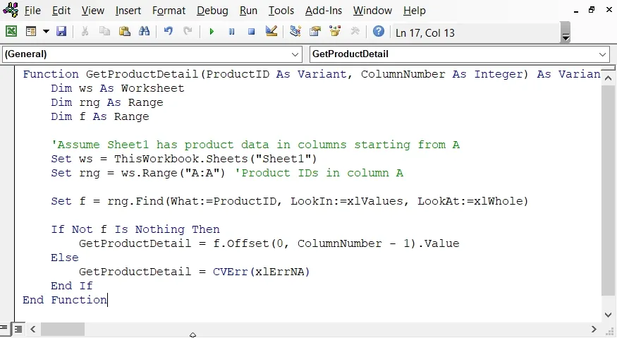 Applying VBA to Reference Cell in Another Sheet Based on Cell Value