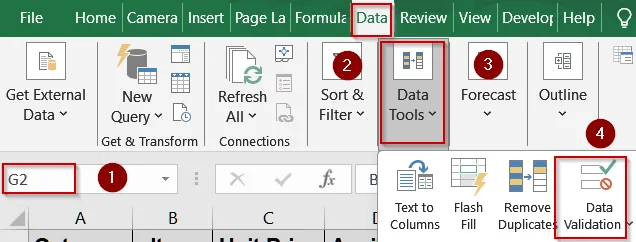 Dependent Dropdown List Using IF Function