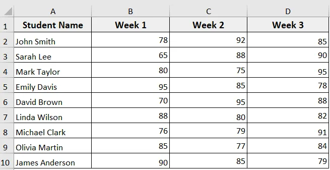 Sort Rows Horizontally (Change Orientation)