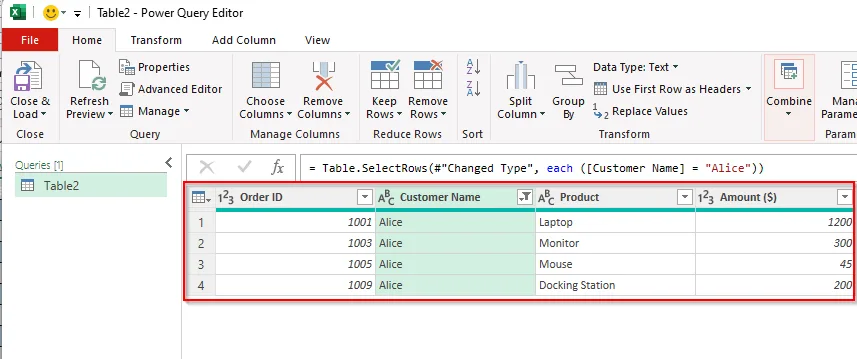 Using Power Query to Return All Matches in Excel
