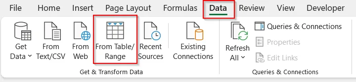 Applying Log Transformation with Power Query