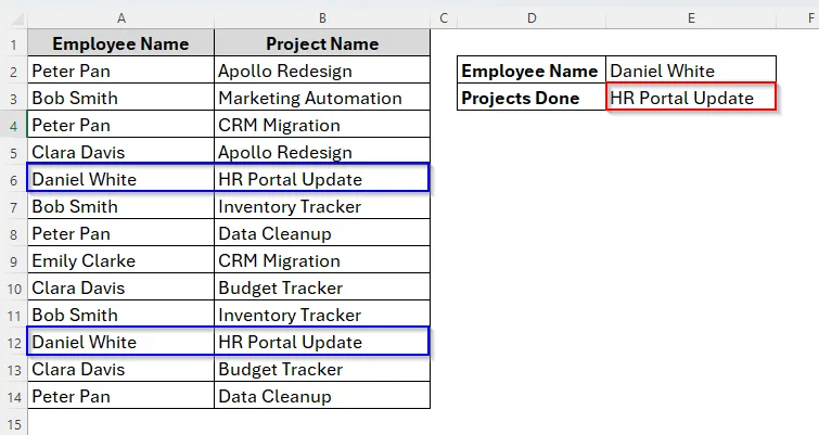 Using VBA Codes to Vlookup Multiple Values in One Cell Without Duplicates