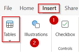 Insert COUNTIFS Function Inside an Excel Table with Structured References