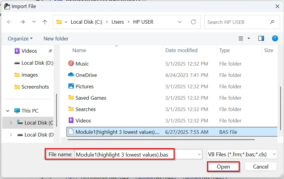 Export or Import as BAS Module Files