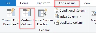 Applying Log Transformation with Power Query
