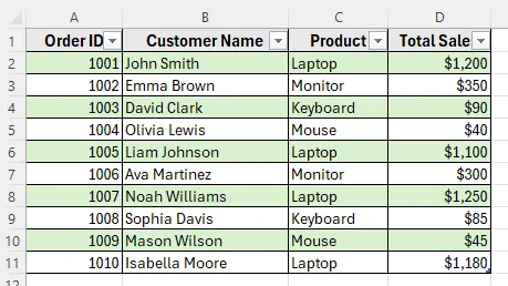 Use the Table Design Tab to Convert to Range