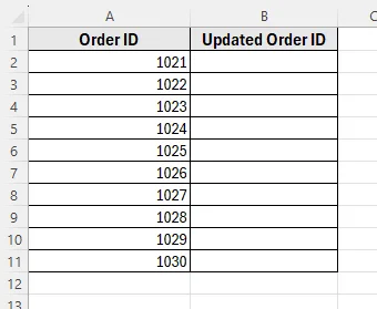 Using Ampersand (&) Operator to Add Text to Multiple Cells in Excel