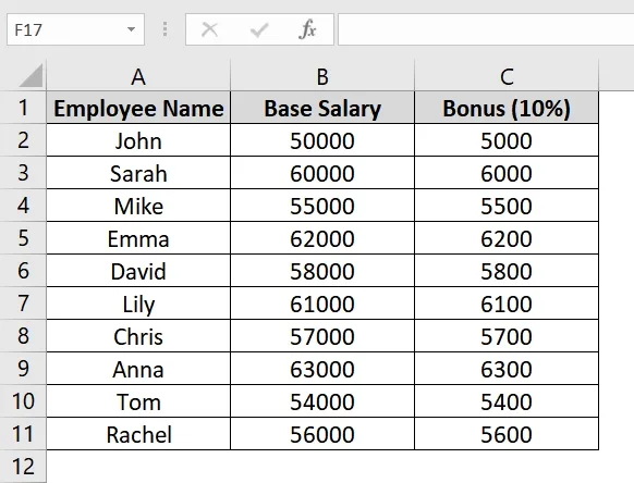 Using Keyboard Shortcut to Trace Dependents in Excel
