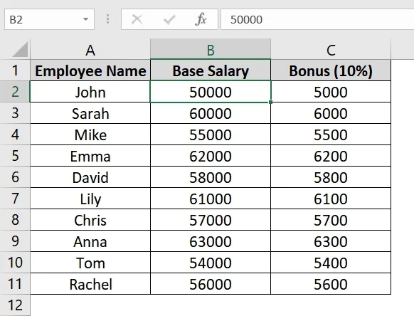 Using Keyboard Shortcut to Trace Dependents in Excel