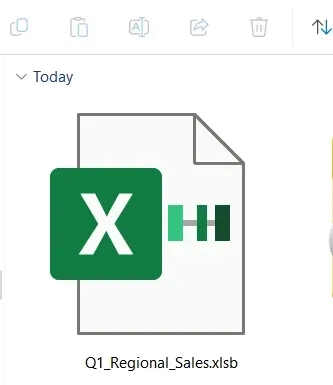 Save as Excel Binary Workbook (.xlsb) to Compress Excel File For Email
