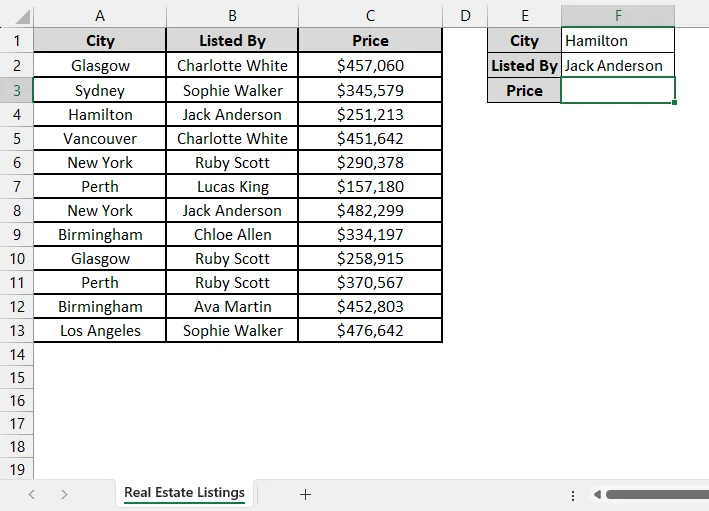 Use VLOOKUP Function with Helper Column