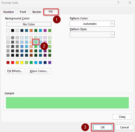 Using Conditional Formatting to Change Table Colors Based on Values