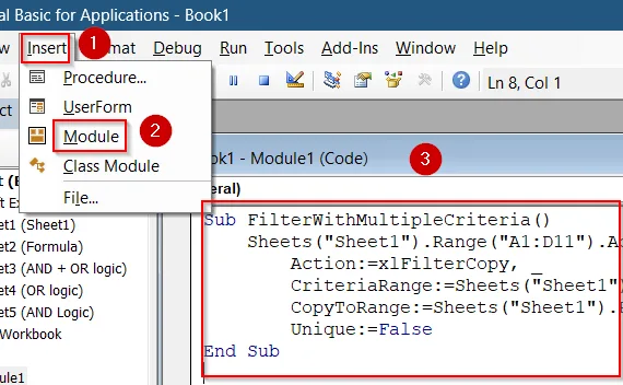 Try VBA for Advanced Filtering with Multiple Criteria