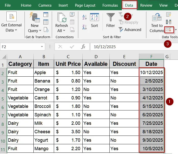 Apply Data Validation with IF Statement to Display Error Alert