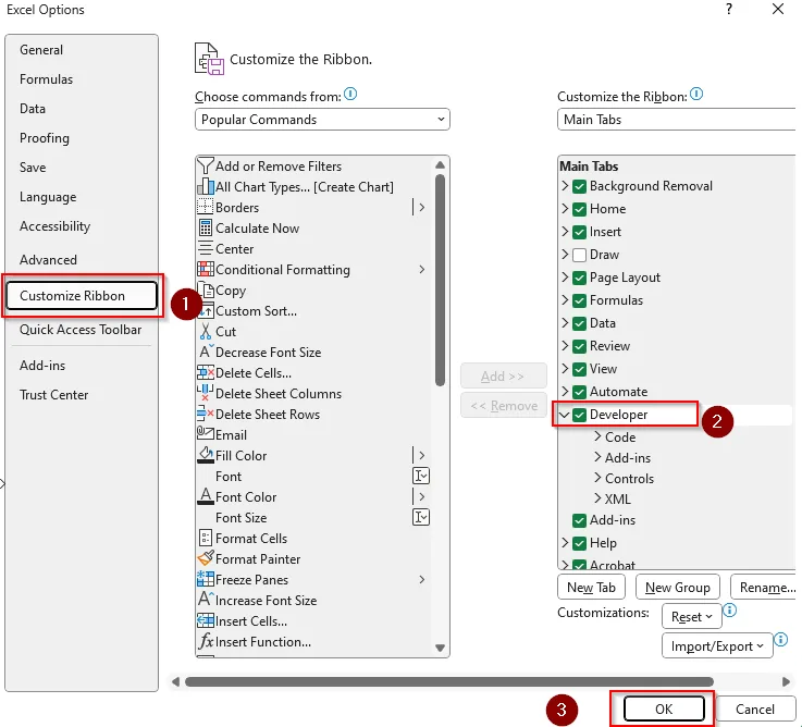 Custom VBA Macro to Insert a Comma Between Names