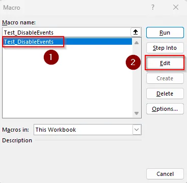 Disable Problematic Macros