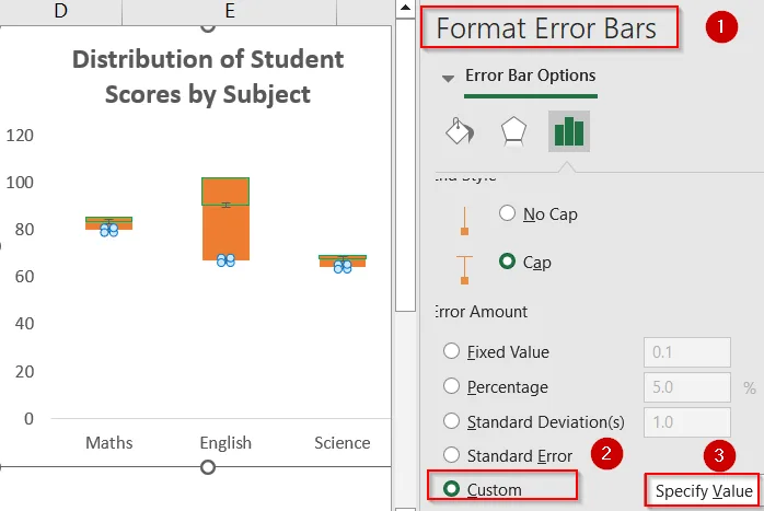 Create a Box Plot Manually in Excel 2013 or Earlier
