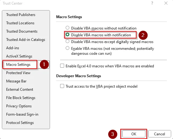 Disable Problematic Macros