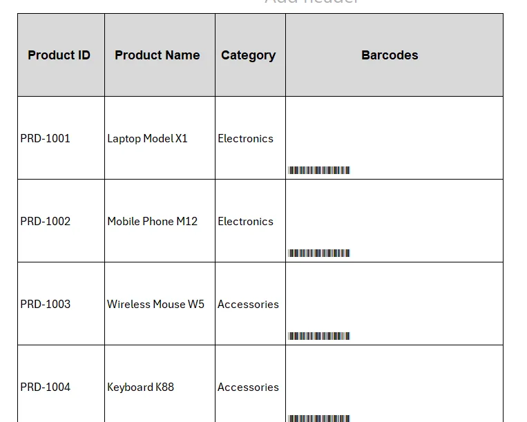 Designing and Printing Labels Directly in Excel (Alternative Method)