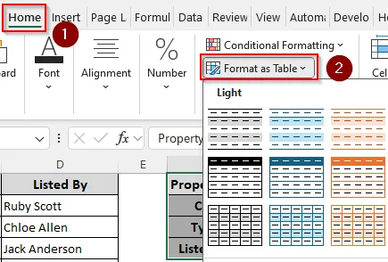 Swap Table Columns and Rows Using the Transpose Feature