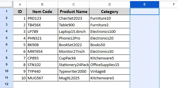 Hiding Rows or Columns as a Group