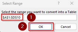 Customize VBA Macro to Make a Table from Existing Data