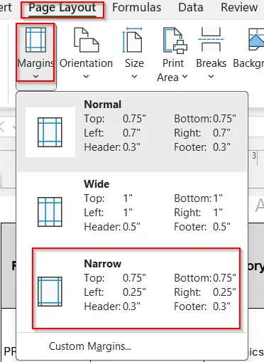 Designing and Printing Labels Directly in Excel (Alternative Method)