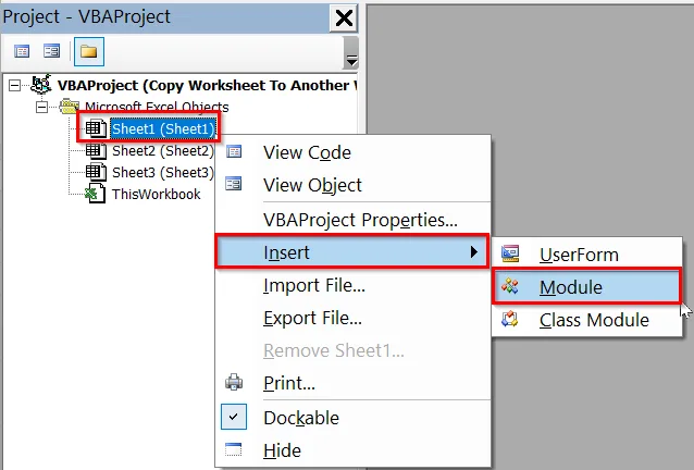 Copy Worksheet to a New Workbook