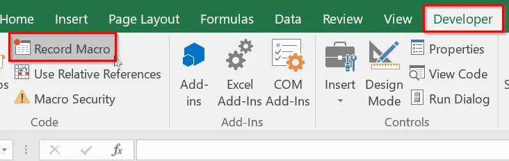 Creating Personal Macro Workbook (Personal.xlsb) in Excel