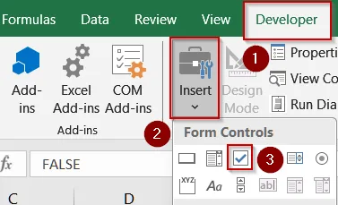 Highlight Rows Using Conditional Formatting with Checkboxes