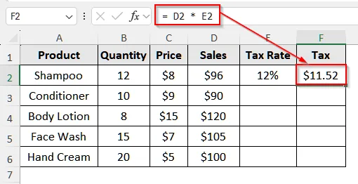 Keep a Cell Fixed in Excel Using Absolute Cell Reference