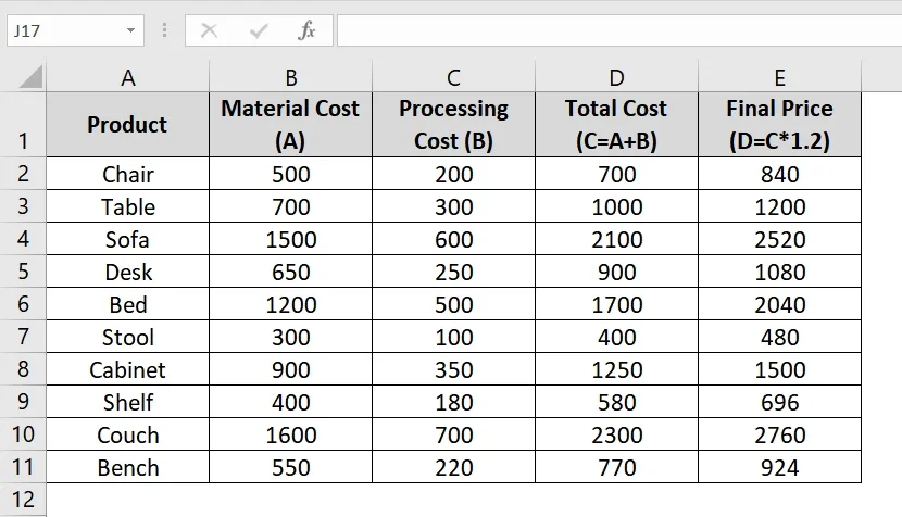 Clicking Trace Dependents Multiple Times to Trace Deeper Dependents in Excel