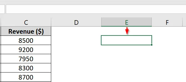 Application of Formulas Tab to Paste Range Names in Excel
