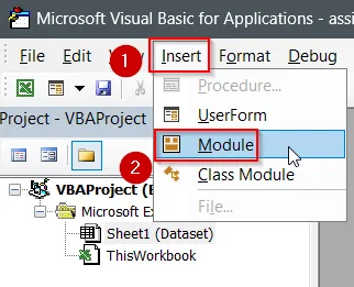 Insert a Form Control Button to Open Assign Macro Popup